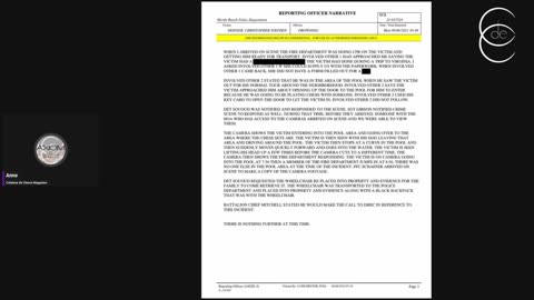 Chris Skinner Incident Report Breakdown