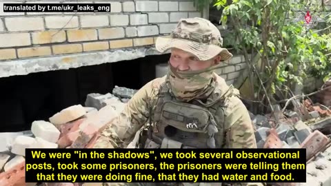 The attack by Russian paratroopers