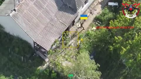 Destruction of the position of Ukrainian