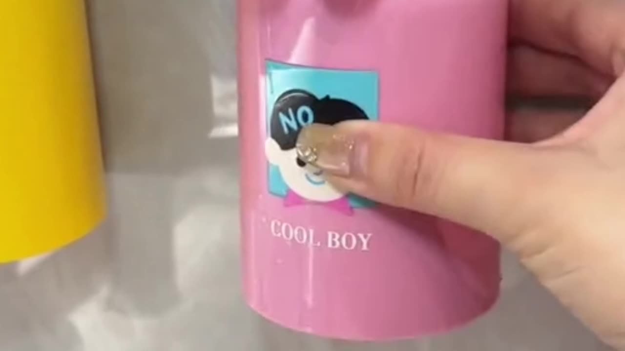 Add fun & function to your bathroom with this Cartoon Magnetic Toothbrush Holder!
