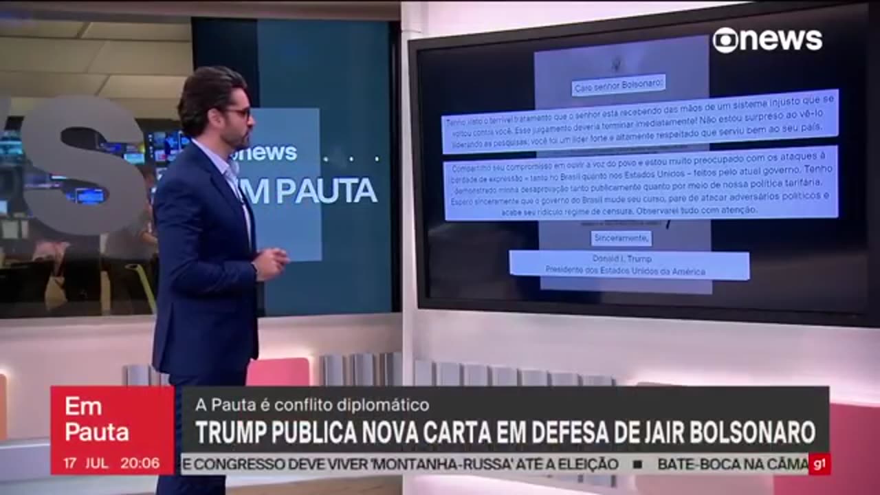 URGENT: Xandão freaks out over Trump's letter, puts an ankle bracelet on Bolsonaro and the US REA...