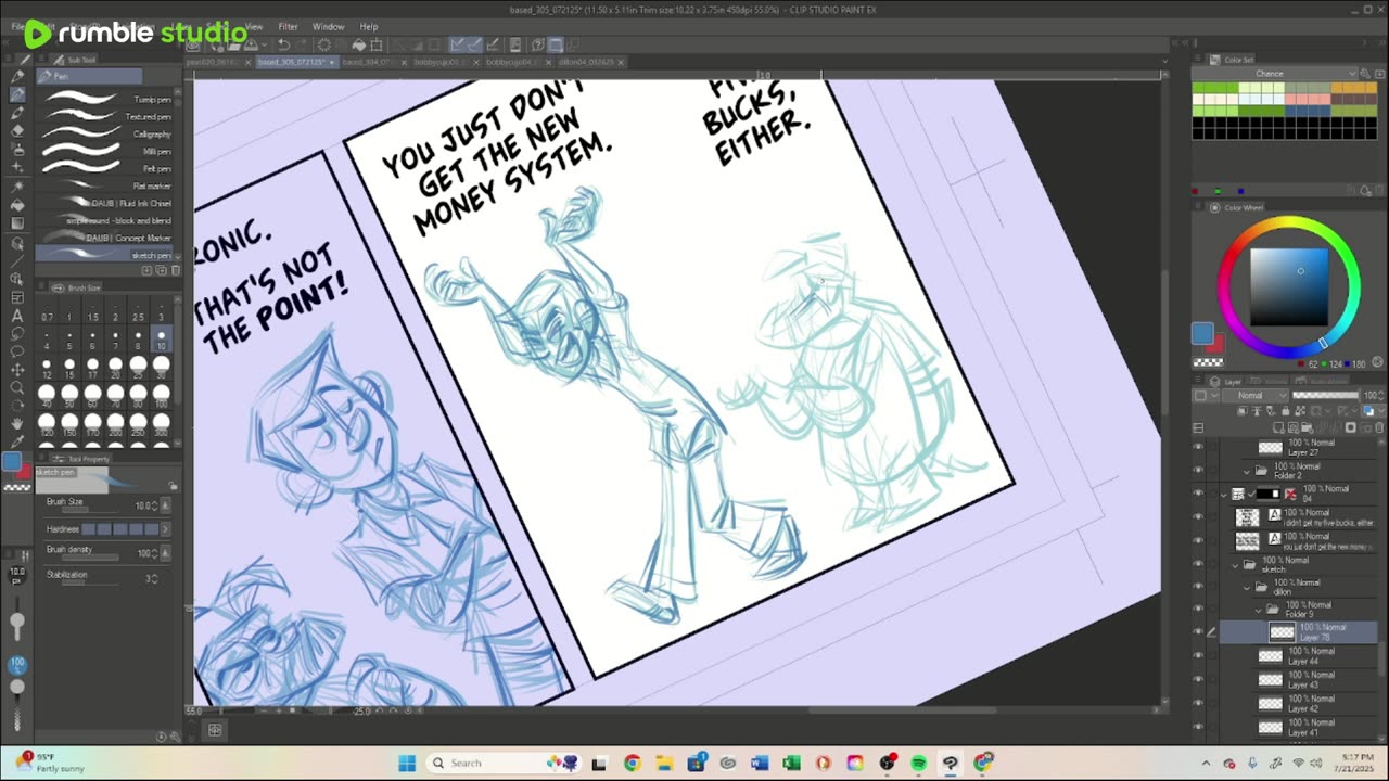Art Stream with Based Comic | Digital Currency