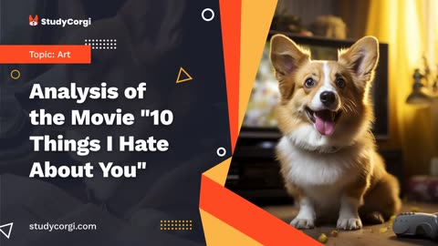 Analysis of the Movie "10 Things I Hate About You" - Essay Example