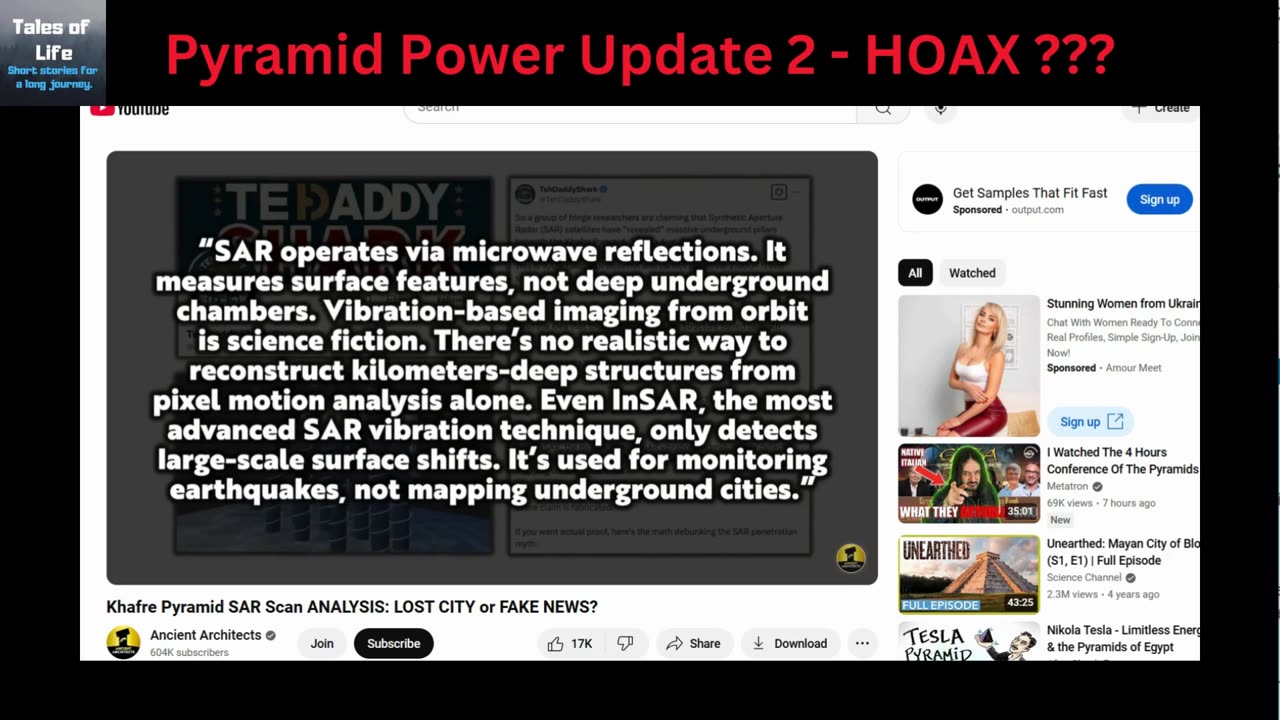 Pyramid Power Update 2 - HOAX ?