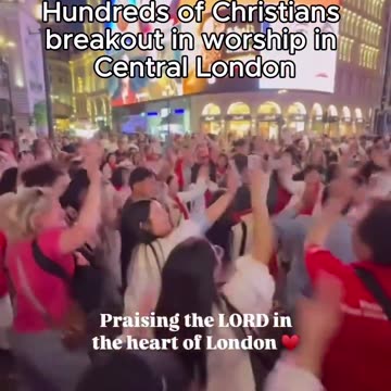 Хришћани у Лондону изашли на улице!
