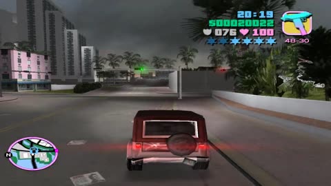 GTA Vice City - FAST and FURIOUS car stunts together with the POLICE