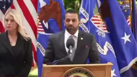 "THERE IS NO CAGE WE WON'T PUT YOU IN...CHILD PREDATORS" 🔸KASH PATEL