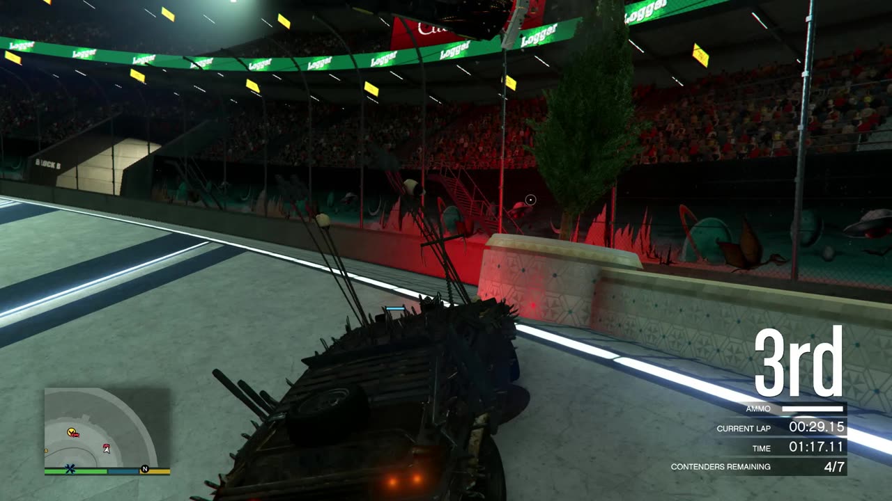 GTA 5, arena war race