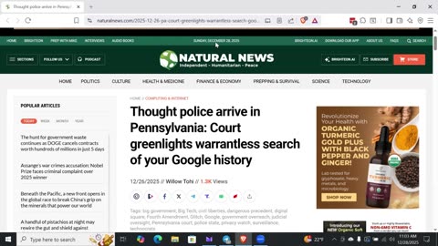 No Warrant Needed| for Your Thoughts!