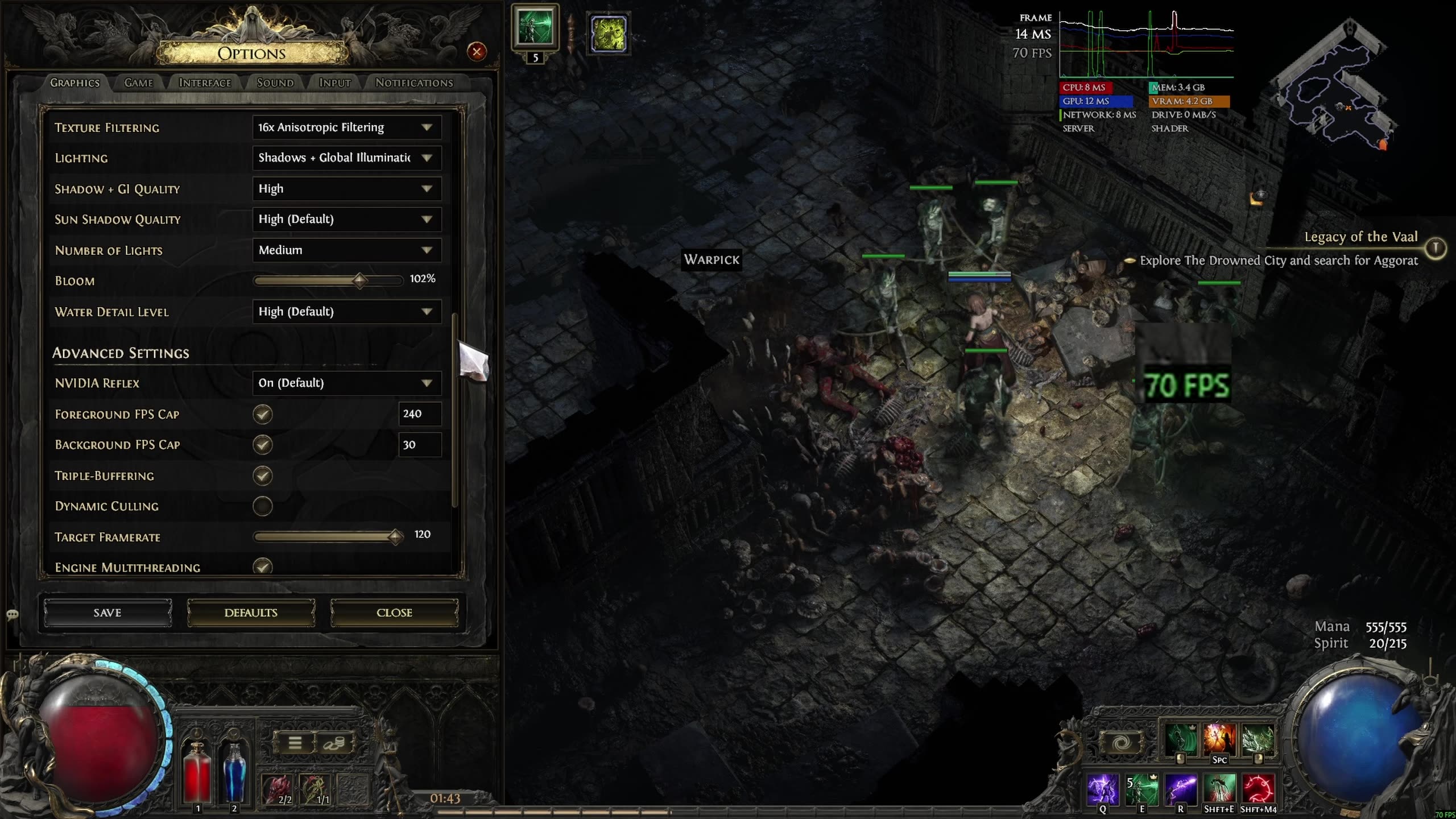 POE2│My Favorite GRAPHIC SETTINGS For a GTX 1660 - Fluid & No Crash│ Guide 2025