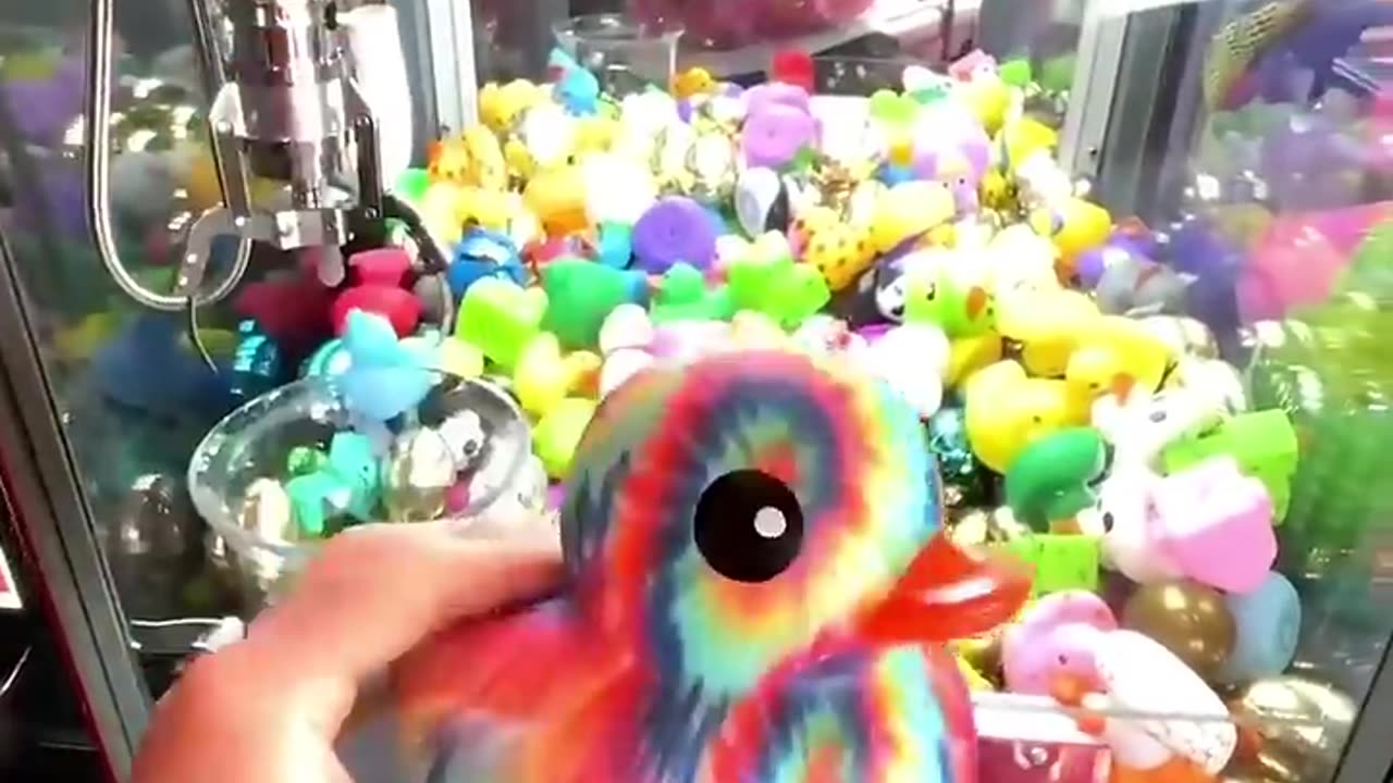 Day 15 Playing the Mystery Egg Claw Machine! 🔐