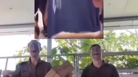 Israeli soldier mocking Palestinian Child who lost his mother in Genocide