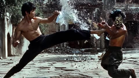 Bruce Lee and Deadpool Team Up Against Impossible Odds