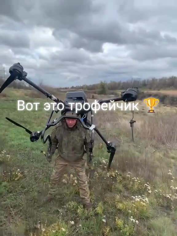 Good morning. Another trophy from the Russian attack aircraft.