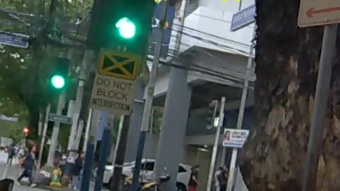 Sidewalk View in UN, Manila City, Philippines
