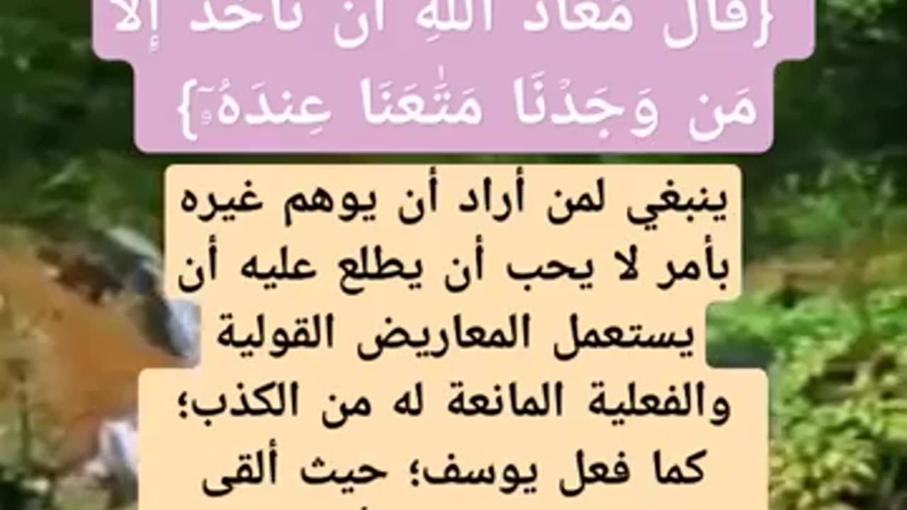 كيف اتخلص يوسف عليه السلام من الكذب عندما اراد ان ياخذ اخاه؟
