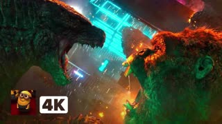 Godzilla vs. Kong (2021) 4K - King of the Monsters! _ Movieclips
