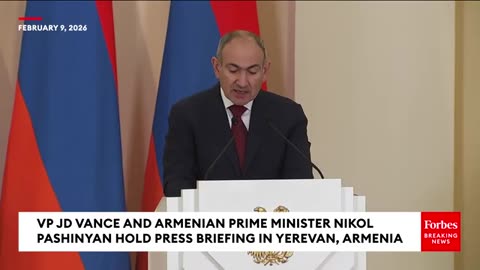 Armenian Prime Minister Calls For Donald Trump To Receive The Nobel Peace Prize In 2026