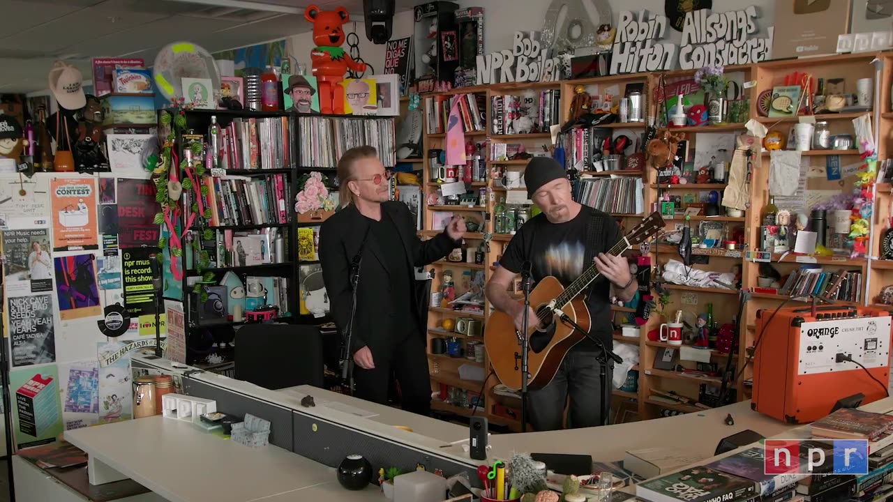 Bono & The Edge - NPR Music Tiny Desk Concert
