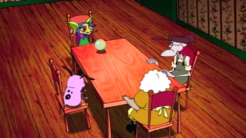 Courage the Cowardly Dog Season 1 Episode 6 – The Duck Brothers Shirley the Medium