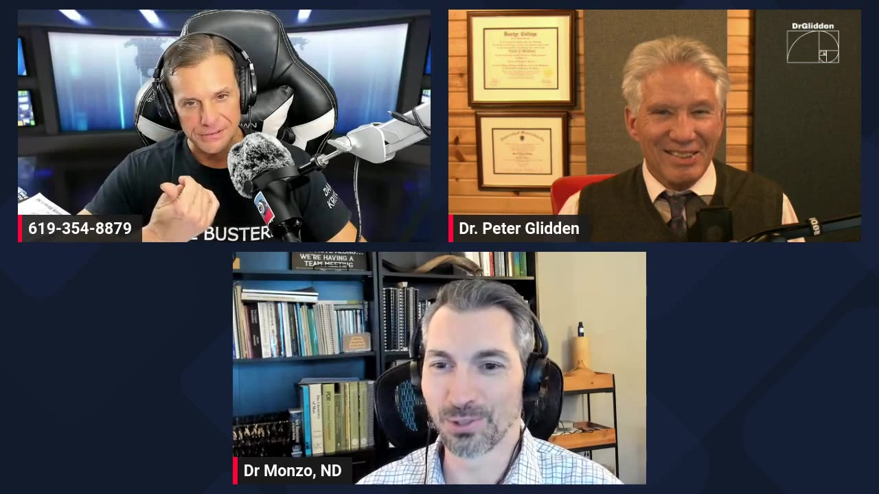 Dr Peter Glidden and Dr Alphonzo Monzo ND First Meeting