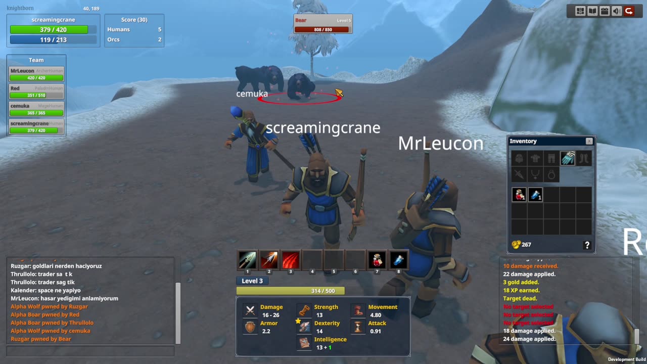 Biggest PvP Match Ive Been In For (Knightborn Demo)