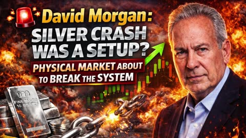 🚨 David Morgan: Silver Crash Was a Setup? Physical Market About to Break the System 🔥