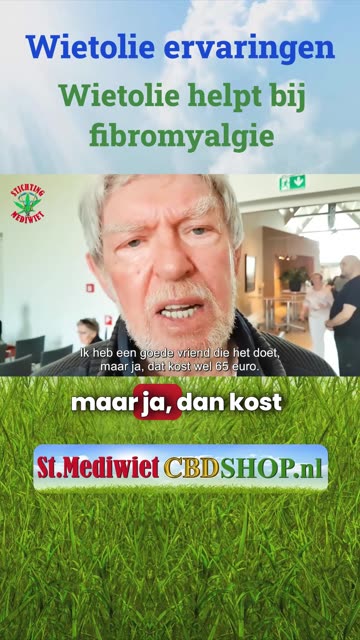 Wietolie helpt bij fibromyalgie
