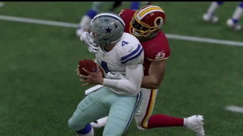 1988 REDSKINS VS #MADDEN20 , WEEK 16 REDSKINS VS DALLAS