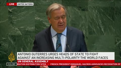 UN Secretary-General Antonio Guterres address UNGA as wars on Gaza, Ukraine top agenda
