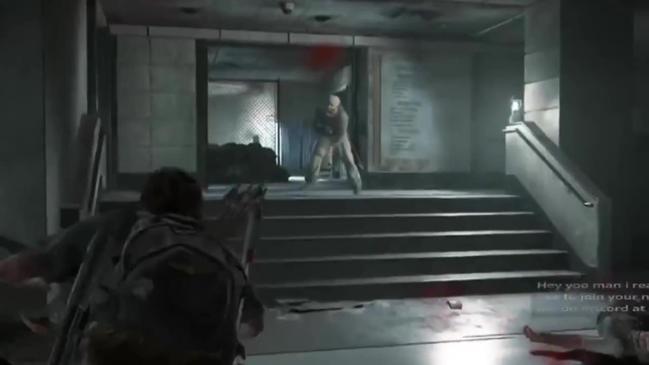 Wow, my shot took out his arm.