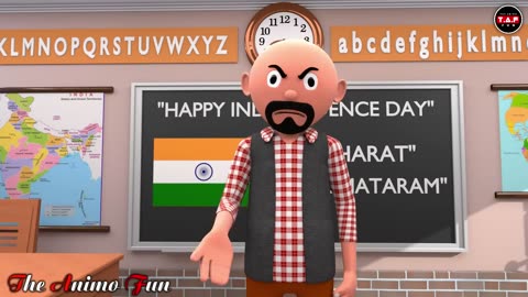 SCHOOL WALA 15TH AUGUST | Funny Comedy Video | Desi Comedy | Cartoon Comedy #sunnyshandilya