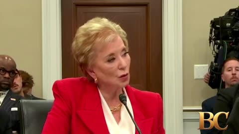 Sparks fly between Education Secretary Linda McMahon and Dem Rep. Watson Coleman