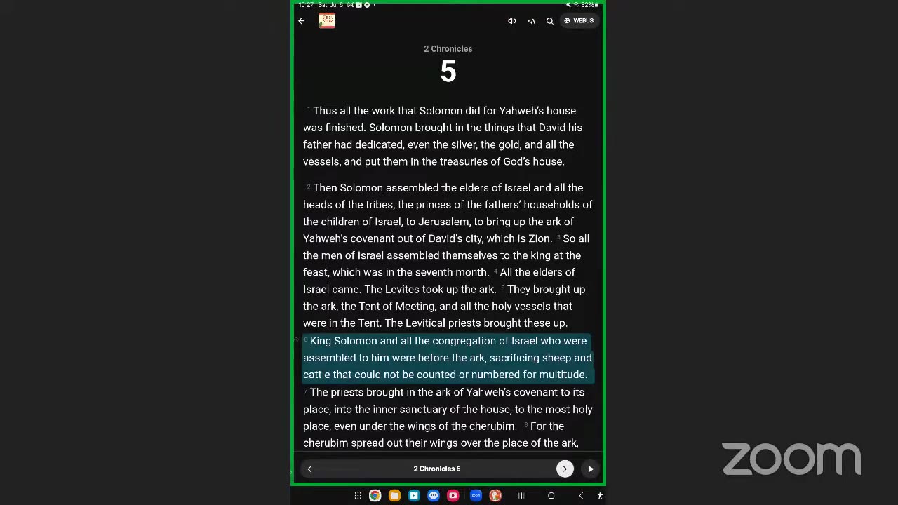 Jul 21st, Day 202 - RERUN FROM 2024 - Reading The One Year Bible Together