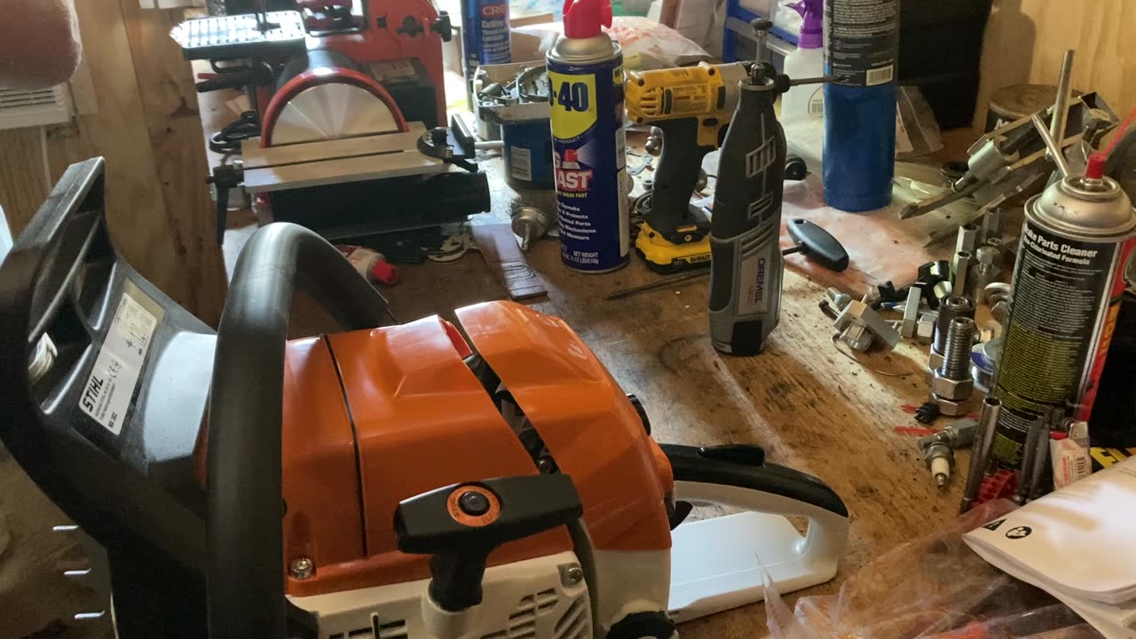 Unboxing a brand new STIHL MS382