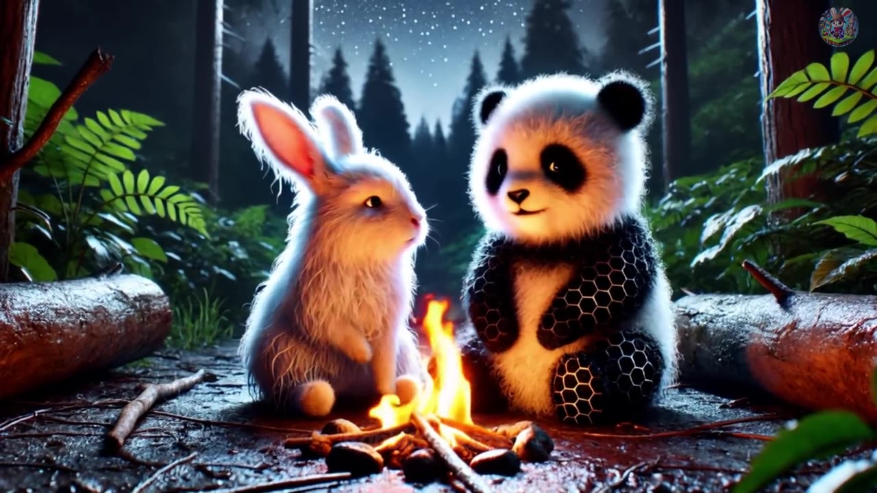 The rabbit can help his friend Bear but cannot help himself.