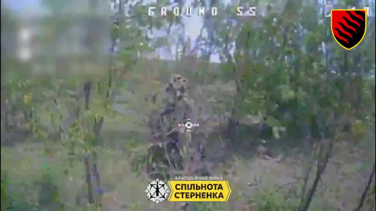 Ukrainian Drones Lighting Up Russian Infantry