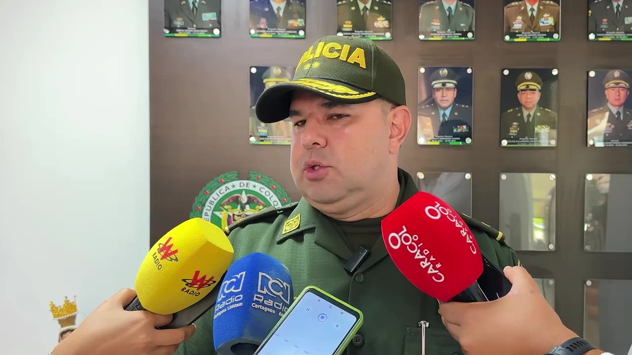 DECLARACIONES DE GELVER PEÑA, COMANDANTE POLICÍA CTG