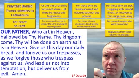 Mary's Daily Live Holy Rosary Prayer at 8:00 p.m. EDT 05/03/2025