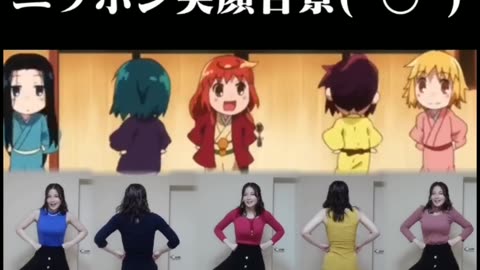 Nippon Egao Hyakkei Dance _ Joshiraku Ending OST