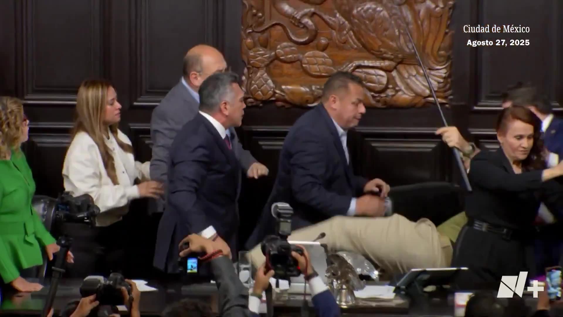 Politicians Break Out In Fist-Fight Over Trumps Cartel Intervention