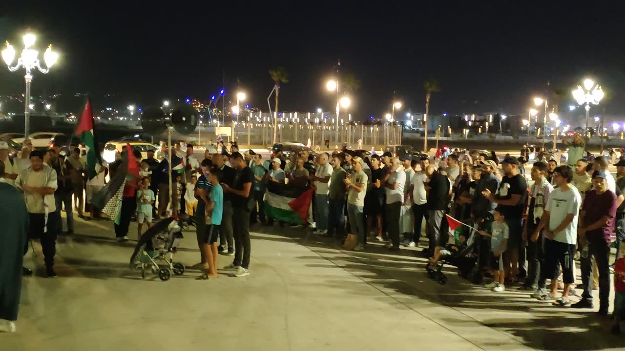 مسيرة شعبية دعما لغزة الوفاء لدماء الشهداء طنجة 15 07 2025