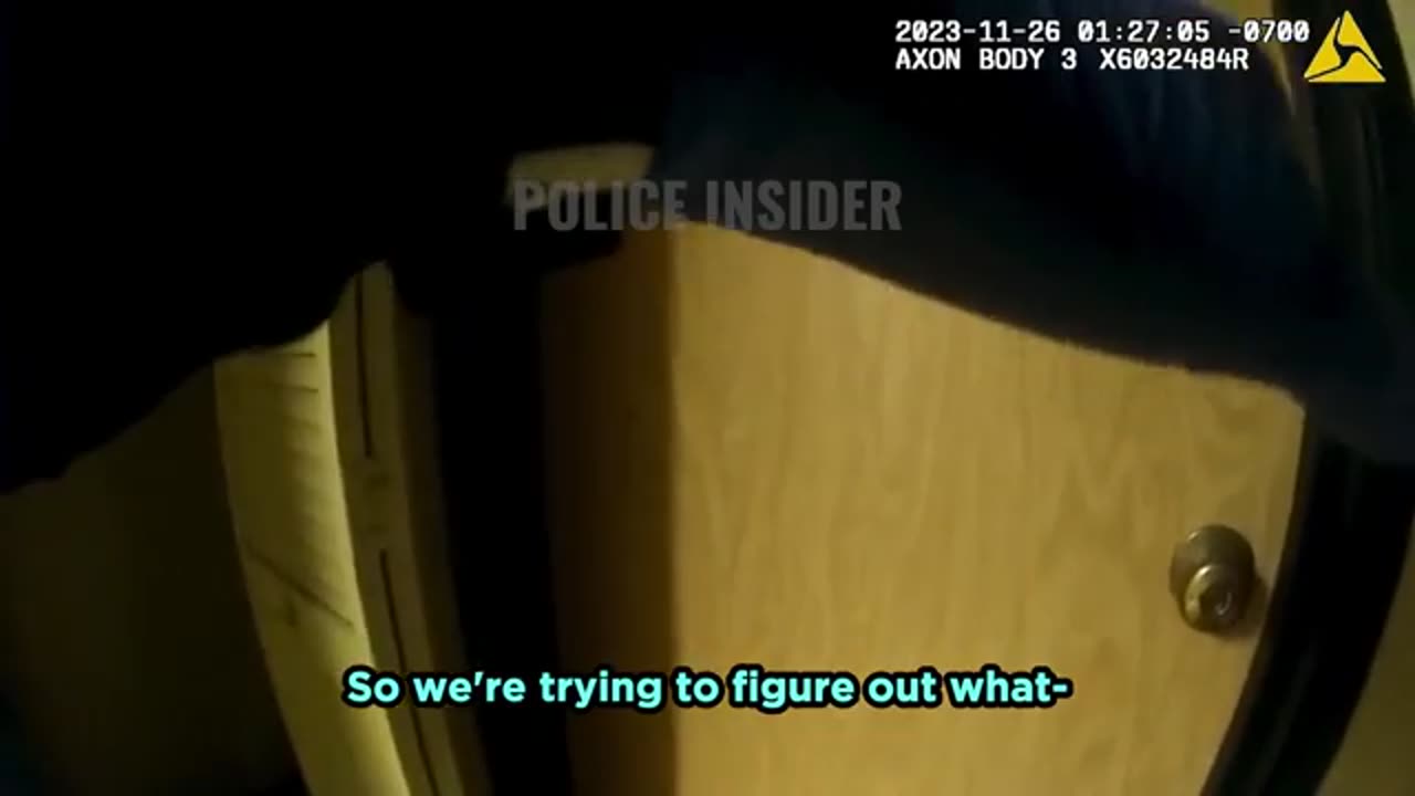 Girl Refuses To Get Out of The Shower, Police Pull Her Out