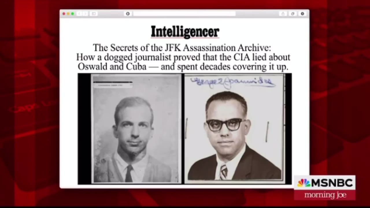 CIA admits shadowy officer monitored Oswald before JFK assassination..new records reveal