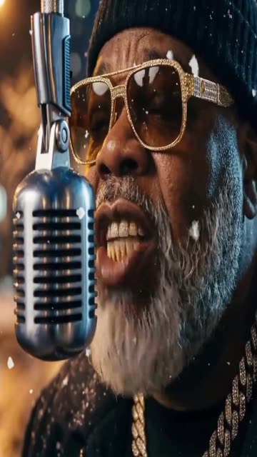 Christmas Snowfall Under The Street Lights | Love Song