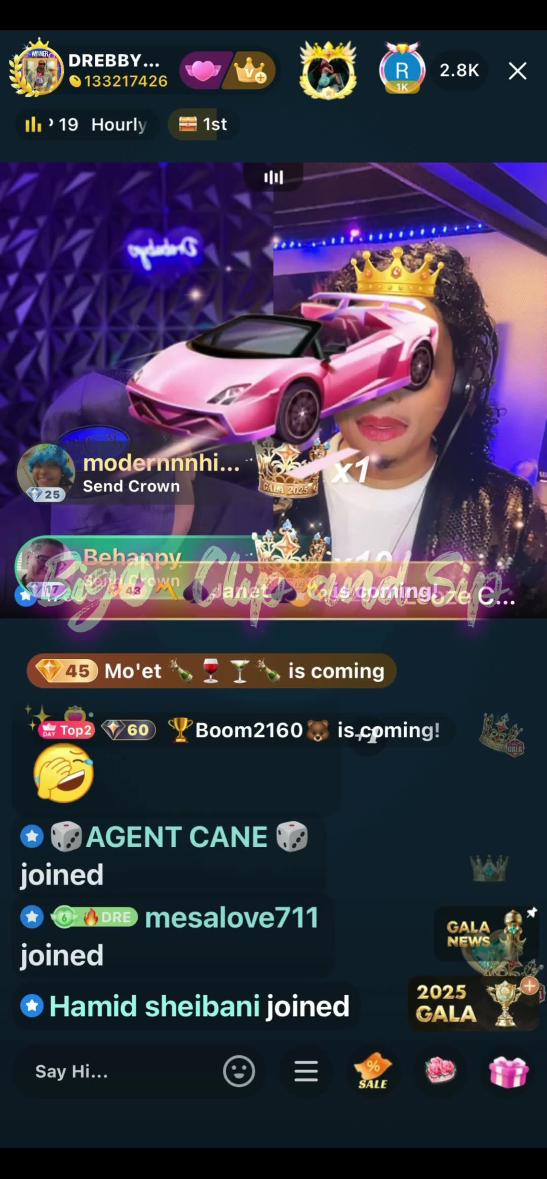 DreBaby lines Bigo Jackson who sings him a song about himself 11/29/25 #bigoclipandsip