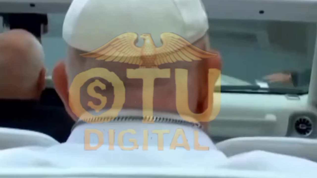 Pope Last Public Appearance