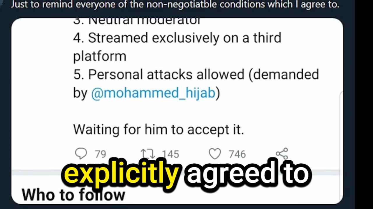 Mohammed Hijab RUNS FROM DEBATING... And BLATANTLY LIES TO EVERYONE