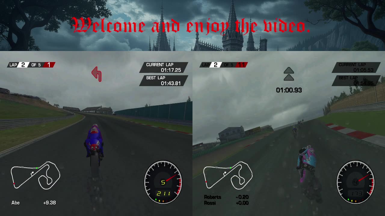 MotoGP (2002) HULT vs GZ gameplay part 8