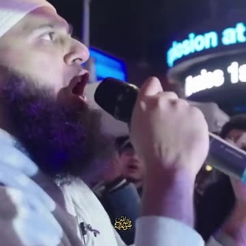 Muslims in Times Square, New York City: "We will NOT stop until Islam enters EVERY home."